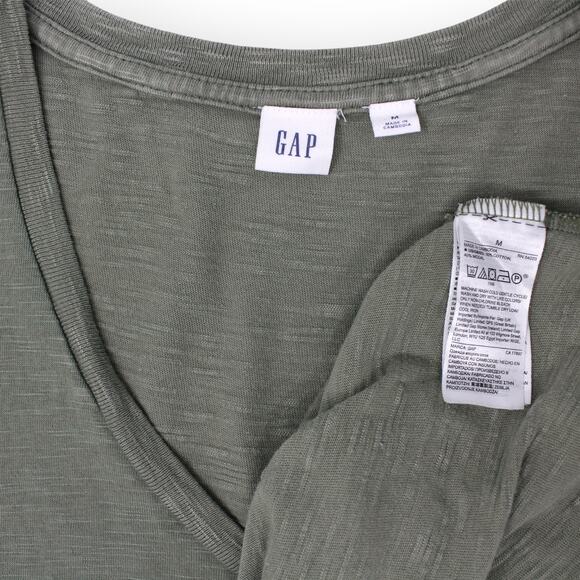 GAP KneeLength Sage Slub Dress CoverUp Medium • Marl Cardigan Large - Picture 6 of 15